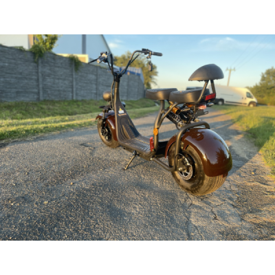 Elektrokoloběžka Lera Scooters C1+ 1500W hnědá