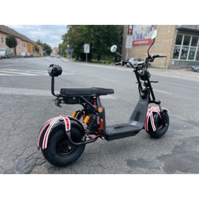Elektrokoloběžka Lera Scooters C2 2000W English flag black
