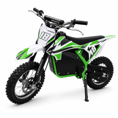 Elektrická motorka Leramotors Devil Deluxe 800W/36V zelená