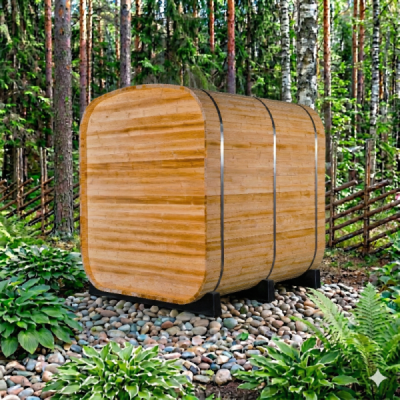 Lerax finská sauna hranatá thermowood 240