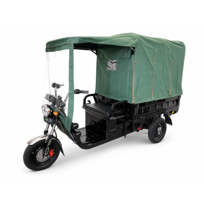 Elektrická Nákladní Tříkolka Leramotors Cargo G1 1000W - Tuk Tuk, +plachta