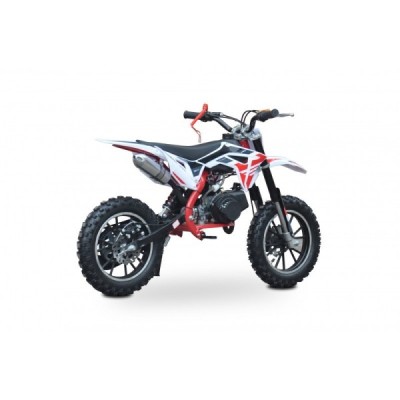 Minicross Leramotors Dark 49cc 2T Barva - červená