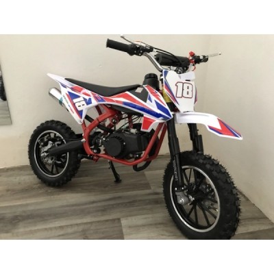 Minicross Leramotors Devil Deluxe 49cc 2T červená