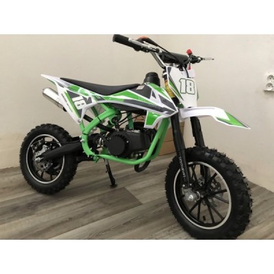 Minicross Leramotors Devil Deluxe 49cc 2T zelená