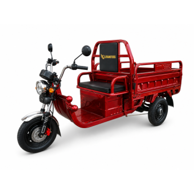 Elektrická Nákladní Tříkolka Leramotors Cargo G1 1000W - Tuk Tuk, červená