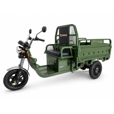 Elektrická Nákladní Tříkolka Leramotors Cargo G1 1000W - Tuk Tuk, zelená