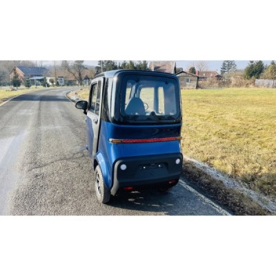 Tříkolka Leramotors E1, modrá, možnost i bez řidičáku