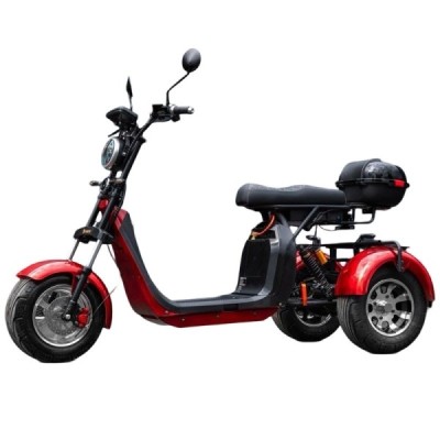 Elektrická tříkolka Leramotors SCOOTERS C5 2000W Červená
