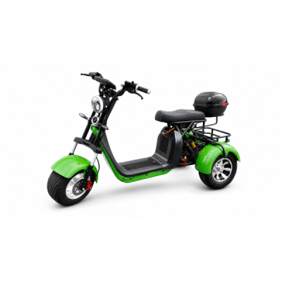 Elektrická tříkolka Leramotors SCOOTERS C5 2000W Zelená