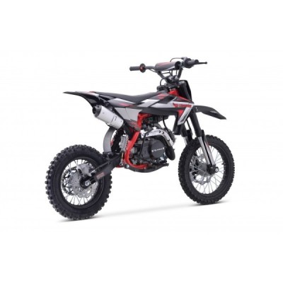 Dětská benzínová motorka Pitbike Leramotors Cannon 125ccm 4T 14/12 E-Start Červená