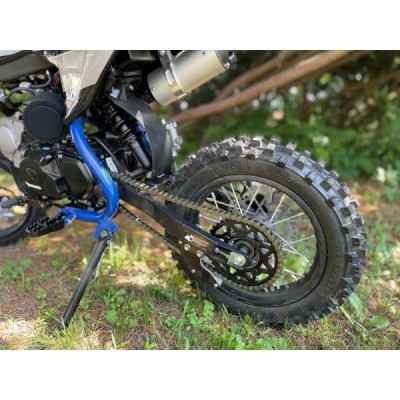Dětská benzínová motorka Pitbike Leramotors Cannon 125ccm 4T 14/12 E-Start Modrá