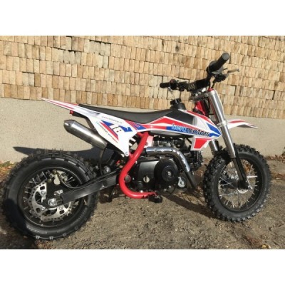 Dětská benzínová motorka Pitbike Leramotors Spirit 90 12/10 Automat Červená