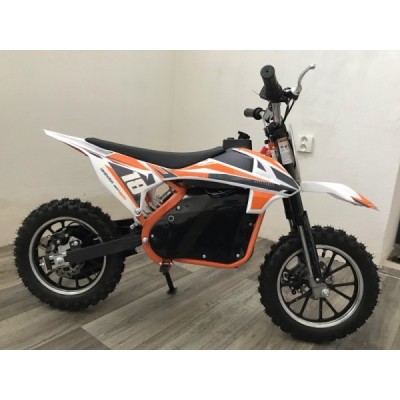 Elektrická motorka Leramotors Devil Deluxe 800W/36V oranžová