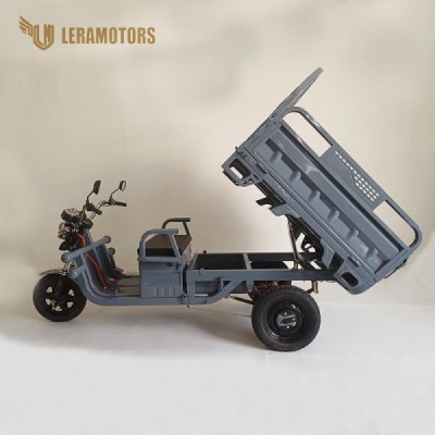 Elektrická Nákladní Tříkolka Leramotors Cargo G1 1000W - Tuk Tuk, šedá