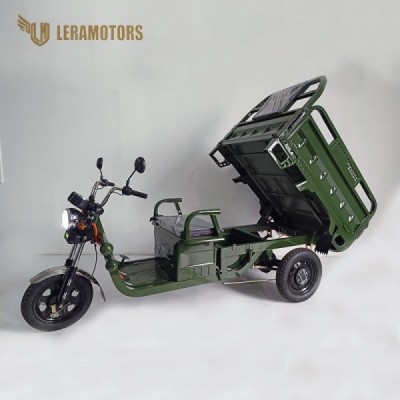Elektrická Nákladní Tříkolka Leramotors Cargo G1 1000W - Tuk Tuk, zelená