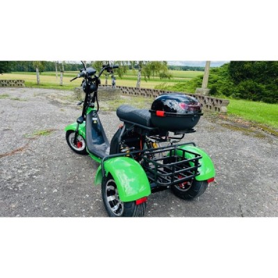 Elektrická tříkolka Leramotors SCOOTERS C5 2000W Zelená
