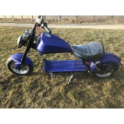Elektro chopper Lera Scooters C8 2000W Modrá