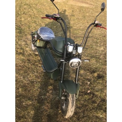 Elektro chopper Lera Scooters C8 2000W zelená