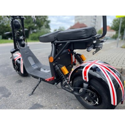 Elektrokoloběžka Lera Scooters C2 2000W English flag black