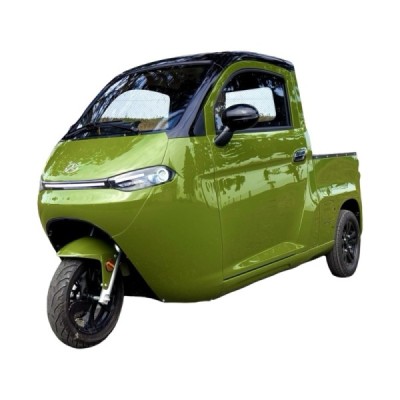 Elektro tříkolka Leramotors E-Car E3 - Pick-up, zelená