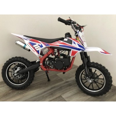 Minicross Leramotors Devil Deluxe 49cc 2T červená