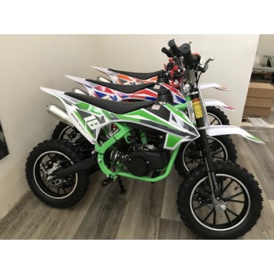 Minicross Leramotors Devil Deluxe 49cc 2T zelená