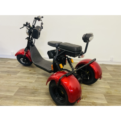 Tříkolka Lera Scooters C4 1000W červená