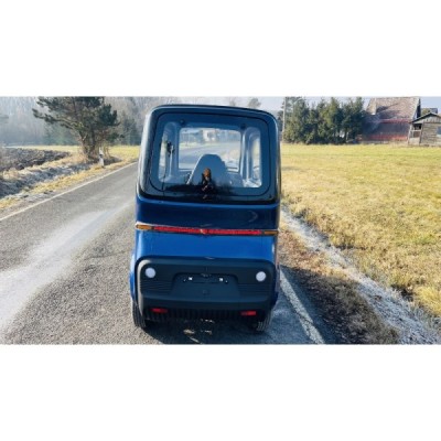 Tříkolka Leramotors E1, modrá, možnost i bez řidičáku