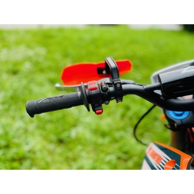 Dětská benzínová motorka Pitbike Leramotors By Apollo Jaguar 125cc 14“/12“ E-Start Oranžová