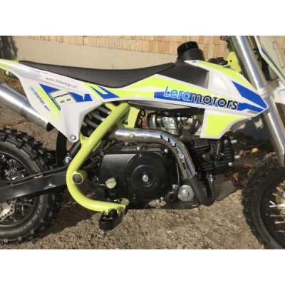 Dětská benzínová motorka Pitbike Leramotors Spirit 90 12/10 Automat Žlutá