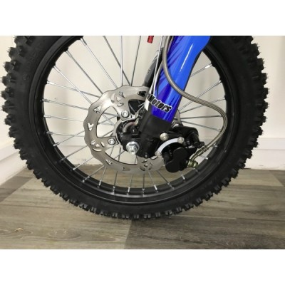 Dětská benzínová motorka Pitbike Leramotors Tornado 125ccm Pro 4T 17/14  modrá