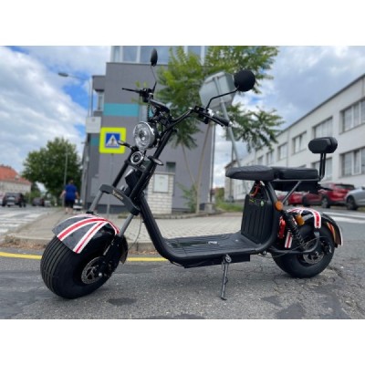 Elektrokoloběžka Lera Scooters C2 2000W English flag black