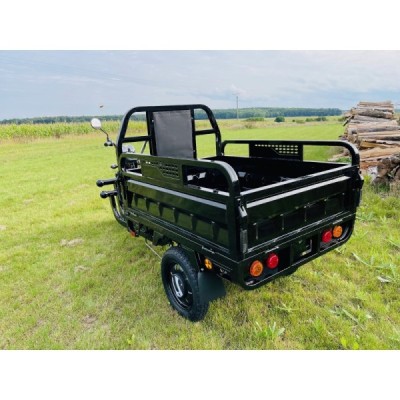 Elektrická Nákladní Tříkolka Leramotors Cargo G1 1000W - Tuk Tuk, černá