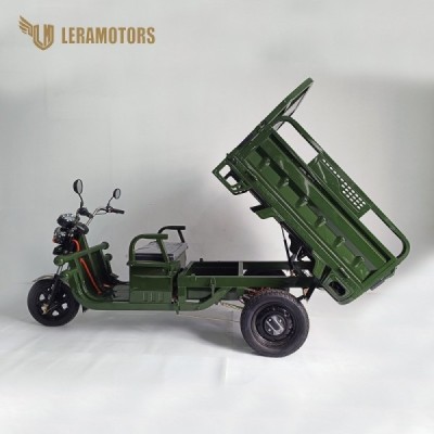 Elektrická Nákladní Tříkolka Leramotors Cargo G1 1000W - Tuk Tuk, zelená