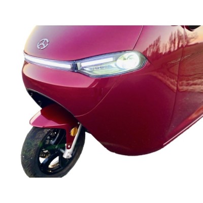 Elektro tříkolka Leramotors E-Car E3 - Pick-up, červená