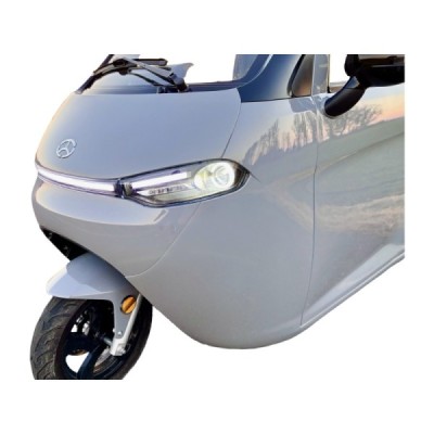 Elektro tříkolka Leramotors E-Car E3 - Pick-up, šedá