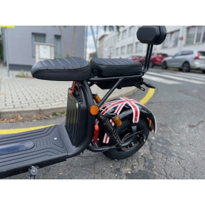 Elektrokoloběžka Lera Scooters C2 2000W English flag black