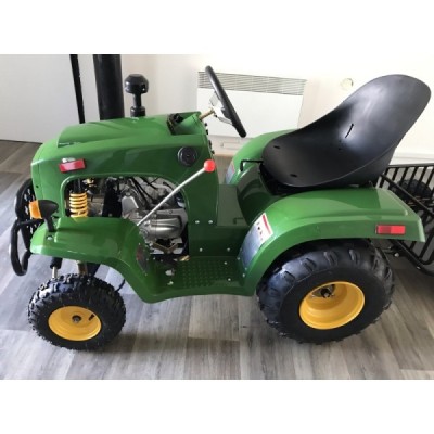 Traktor s vozíkem 110ccm zelený