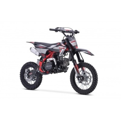 Dětská benzínová motorka Pitbike Leramotors Cannon 125ccm 4T 14/12 E-Start Červená