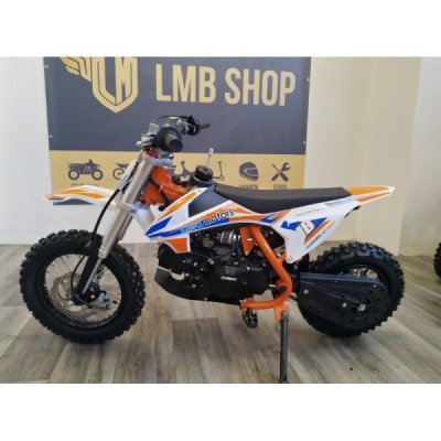Dětská benzínová motorka Pitbike Leramotors Spirit 90 12/10 Automat Oranžová