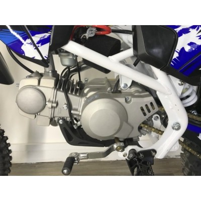 Dětská benzínová motorka Pitbike Leramotors Tornado 125ccm Pro 4T 17/14  modrá