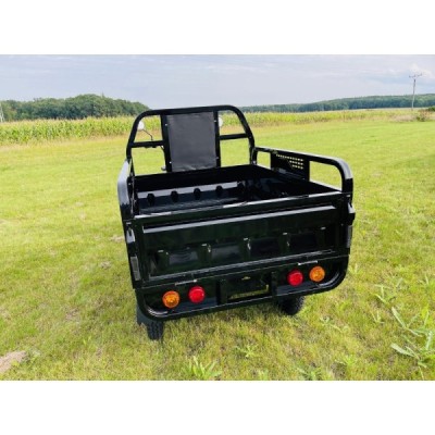 Elektrická Nákladní Tříkolka Leramotors Cargo G1 1000W - Tuk Tuk, černá