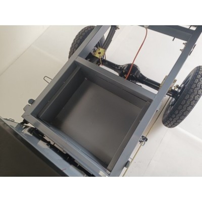 Elektrická Nákladní Tříkolka Leramotors Cargo G1 1000W - Tuk Tuk, šedá