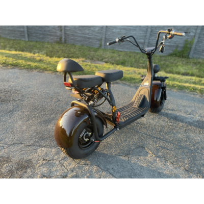 Elektrokoloběžka Lera Scooters C1+ 1500W hnědá