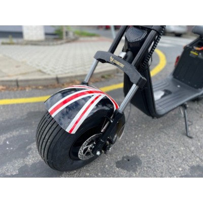 Elektrokoloběžka Lera Scooters C2 2000W English flag black