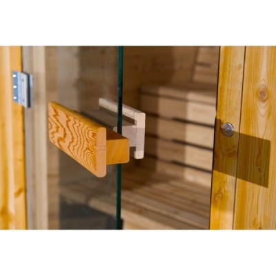Lerax finská sauna hranatá thermowood 210