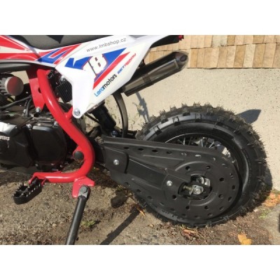 Dětská benzínová motorka Pitbike Leramotors Spirit 90 12/10 Automat Červená