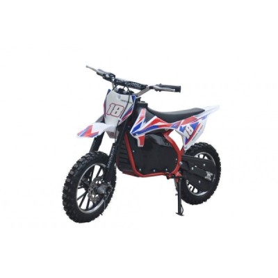 Elektrická motorka Leramotors Devil Deluxe 800W/36V červená