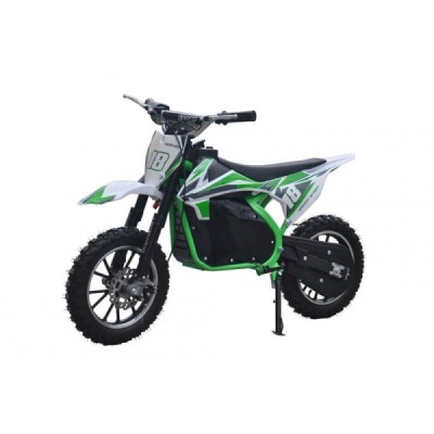Elektrická motorka Leramotors Devil Deluxe 800W/36V zelená
