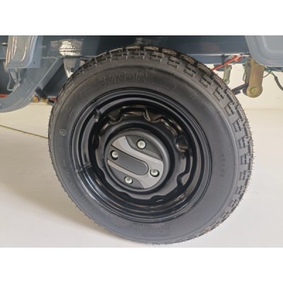 Elektrická Nákladní Tříkolka Leramotors Cargo G1 1000W - Tuk Tuk, šedá